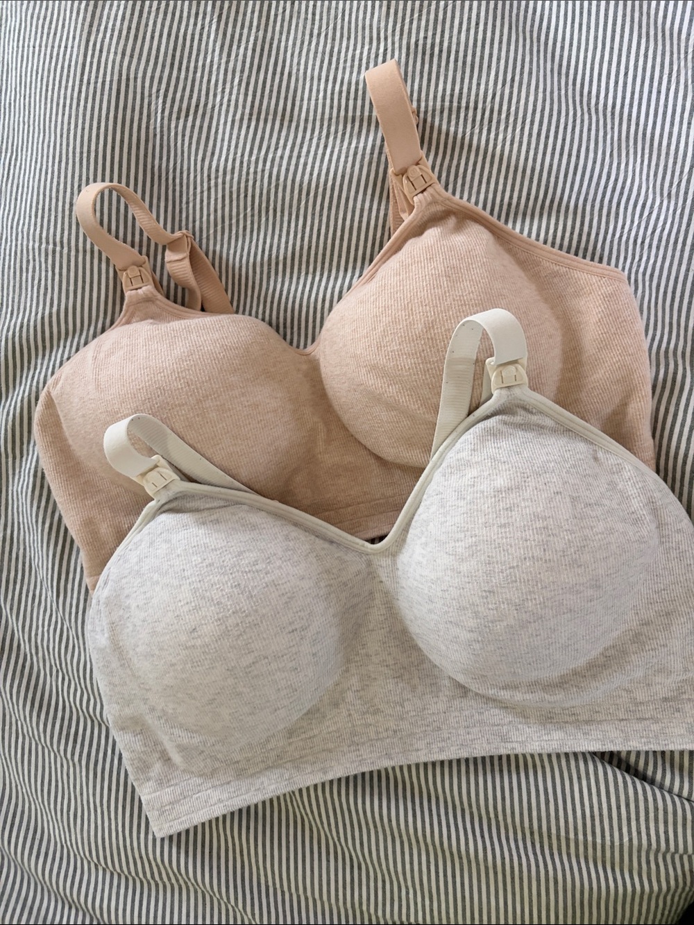 Momcozy • Bundle of Two Nursing Bras (Size XL)
